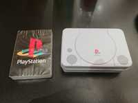 Caixa com Cartas Playstation 1 Oficial