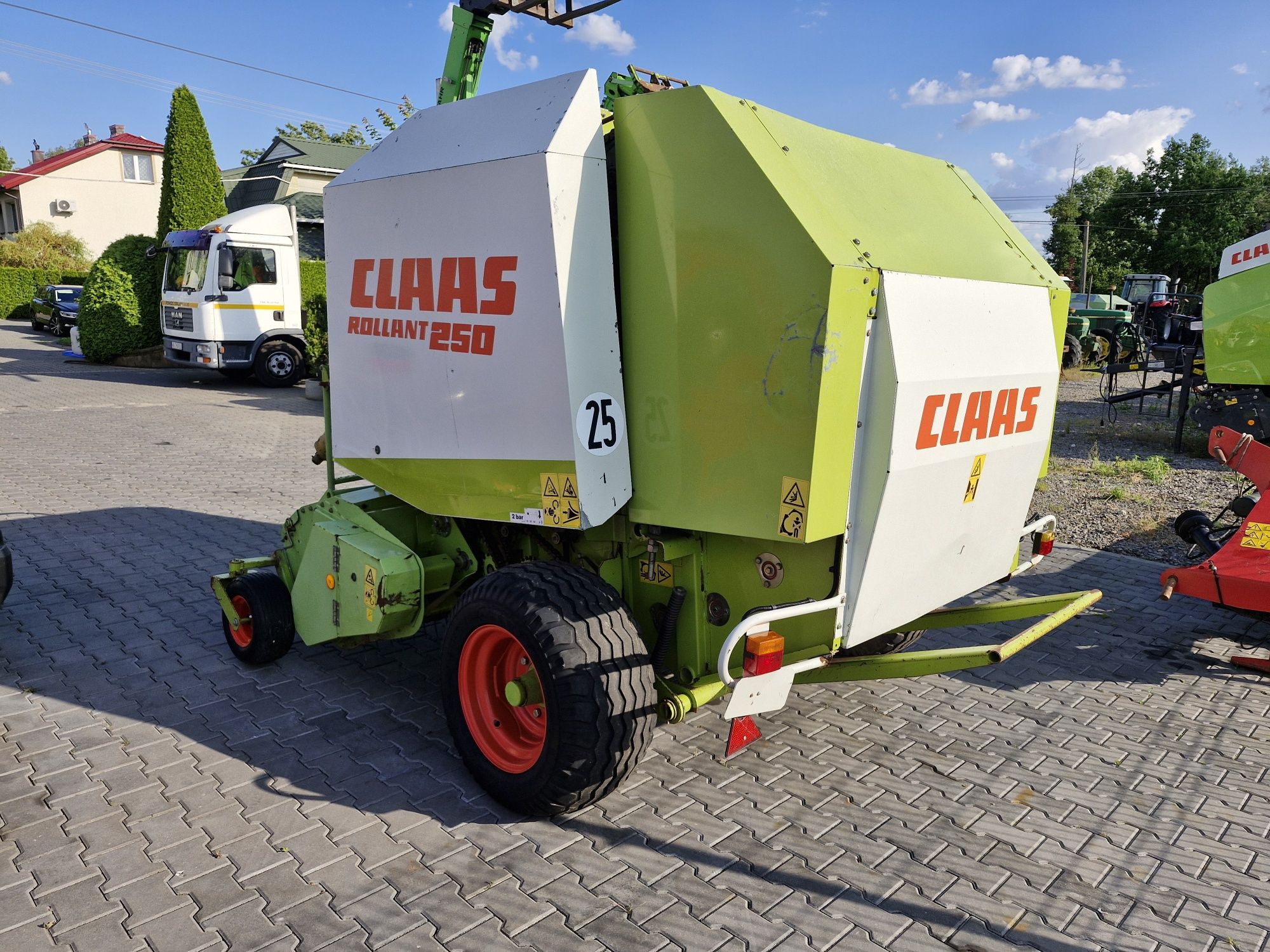 Prasa rolująca Claas Rollant 250 Rotor Siatka Sznurek