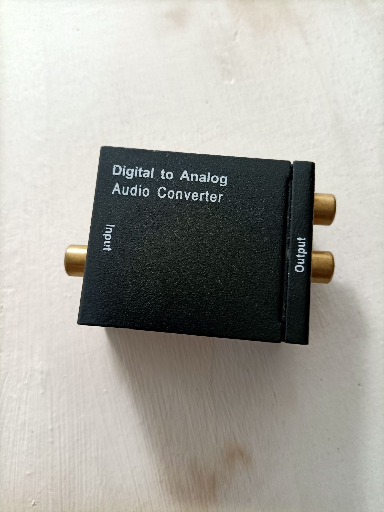 Conversor Audio Digital para Analógico + Alimentador 5V