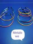 Opaska do włosów metalowa lub plastikowa 5 sztuk