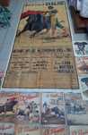 Raridades sobre Tauromaquia - Cartaz gigante e Revistas