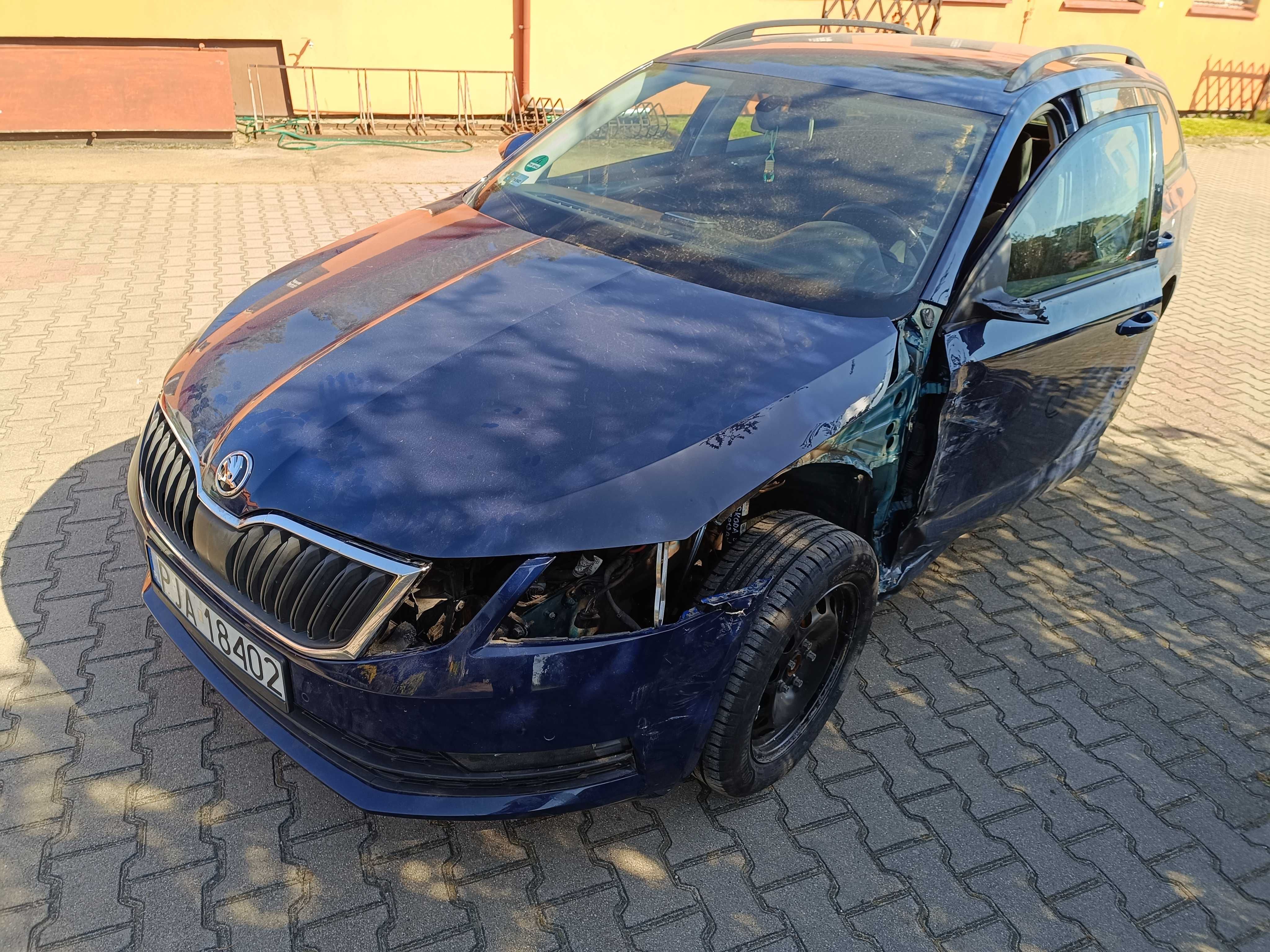 Skoda Octavia 3 uszkodzona .