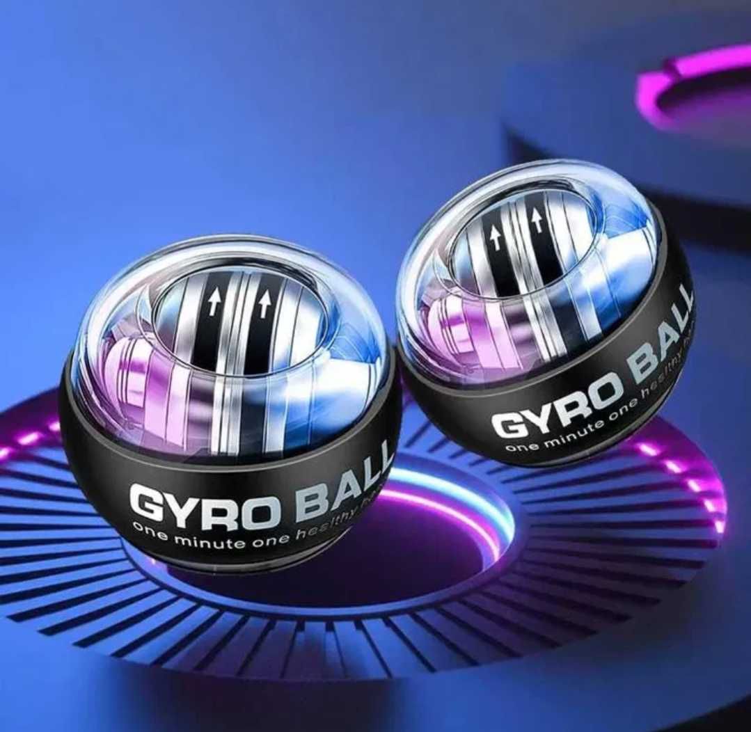 Гироскопический тренажер для кистей рук GYRO BALL LED