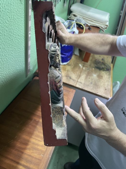 Quadro/ Escultura Ultima Ceia anos 60