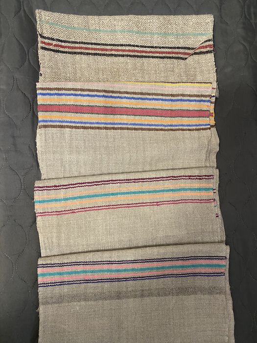 Новий тканий рушник, старовинні,льон, конопляний