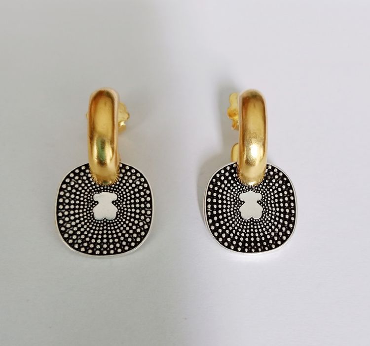 Kolczyki marki Tous srebro