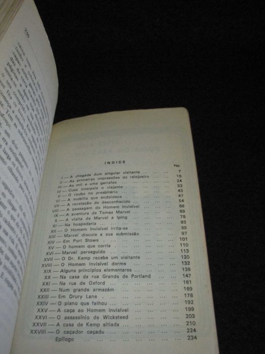 Livro O Homem Invisível H. G. Wells