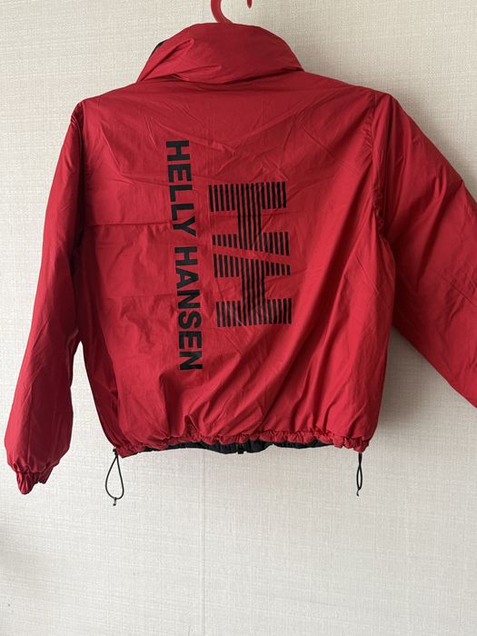 Двухстороння хелі хансен helly hansen heli hensen куртка пуховик тепла