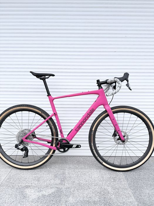 Cannondale Topstone Carbon AXS różowy L FV 23% gwarancja koła karbon