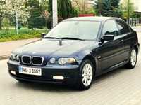 BMW Seria 3 2.0 Benzyna • Compact • Xenon • DVD • Navi • Zadbany • Sprowadzony •