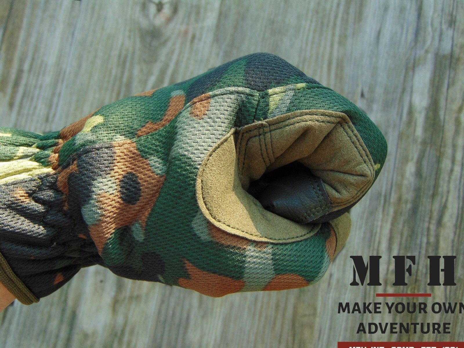 rękawice taktyczne "lightweight" mfh flecktarn xl