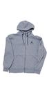Bluza z kapturem Zip Jordan Jumpman Air Fleece FZ szara nike