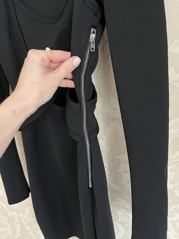 Alexander Wang оригінал чорна дизайнерська міні сукня