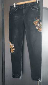 Czarne jeansy Zara 42