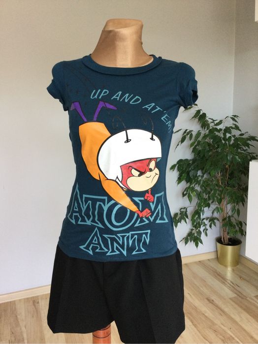 Nowy Tshirt Bershka S 36 XS 34 atomówka