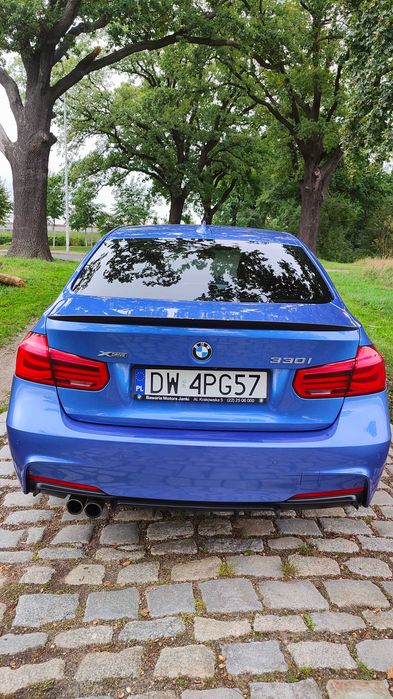 BMW seria 3 BMW 330i xDrive F30 M-Performance /252 KM/2016/Salon PL
