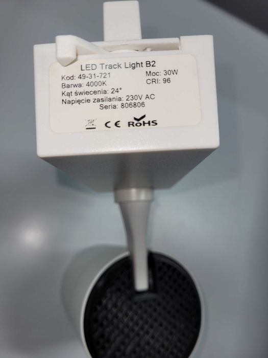 Oświetlenie szynowe sklepu 4f Led 54szt