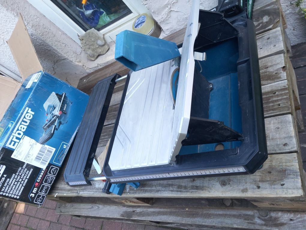 Przecinarka stolikowa do glazury Erbauer 750 W ERB337TCB