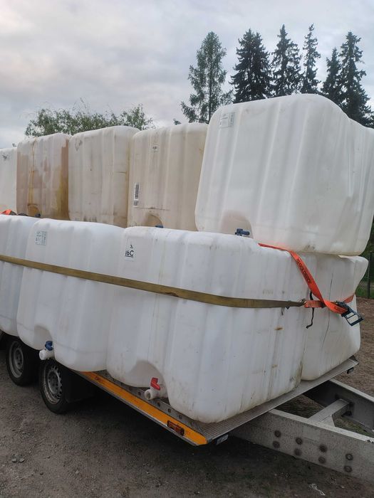 Mauzer 1000 l bez kosza  130 zł ,zkoiszem250 dostępna duża ilość .