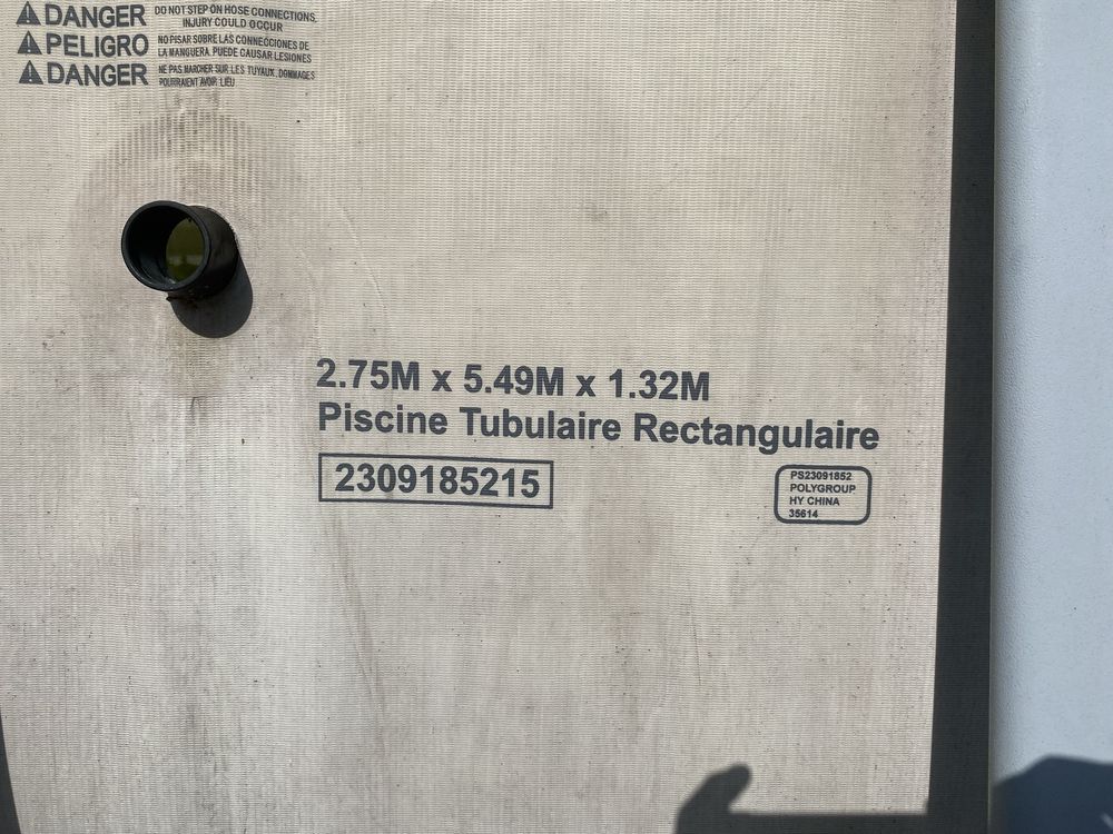 basen 2,75 x 5,49 x 1,32 + kompletna filtracja piaskowa