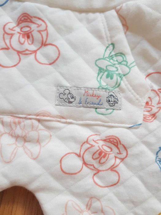 spodnie Myszka Miki  Disney Baby Primark 0-3 miesięcy 62cm