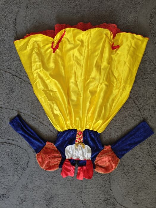 Strój królewna na karnawał bal dziewczynka 7-9lat