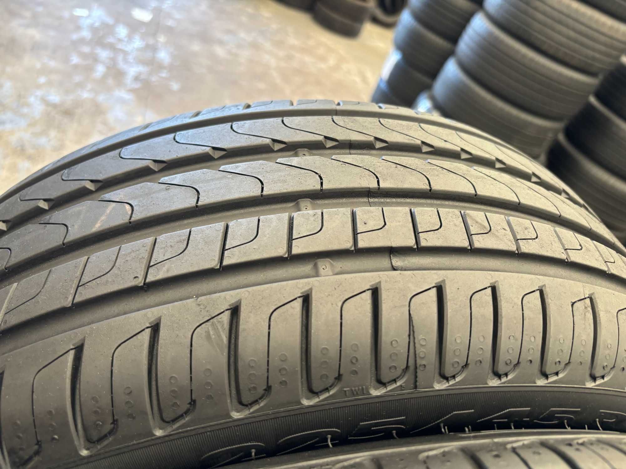 2szt letnie 225/45R18 Pirelli 7mm 100% bieżnika 2022r bdb stan! L6615