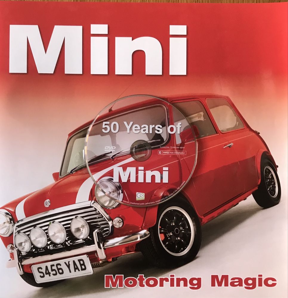 Mini Motoring Magic 50 Years of Mini (Livro+DVD)