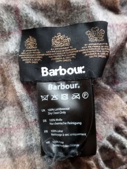 Шерстяной шарф Barbour