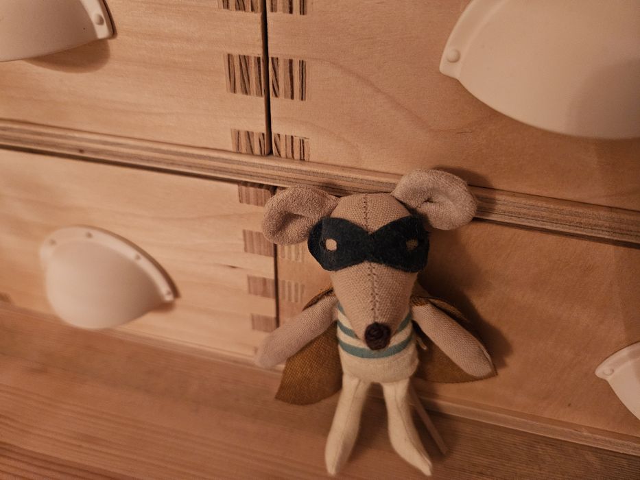 Myszka Maileg Brat bohater Super hero Little Brother