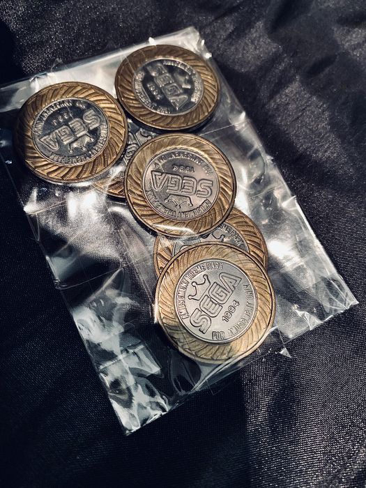 Редкая Монета SEGA AMUSEMENT THEME PARK 1994 год