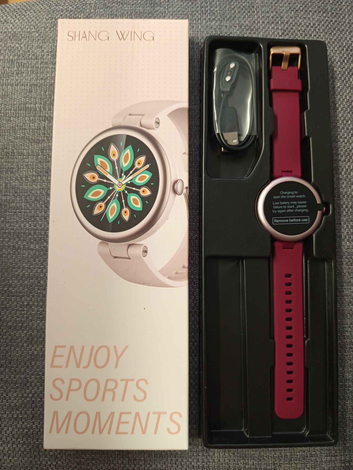 Inteligentny zegarek Smart watch damski