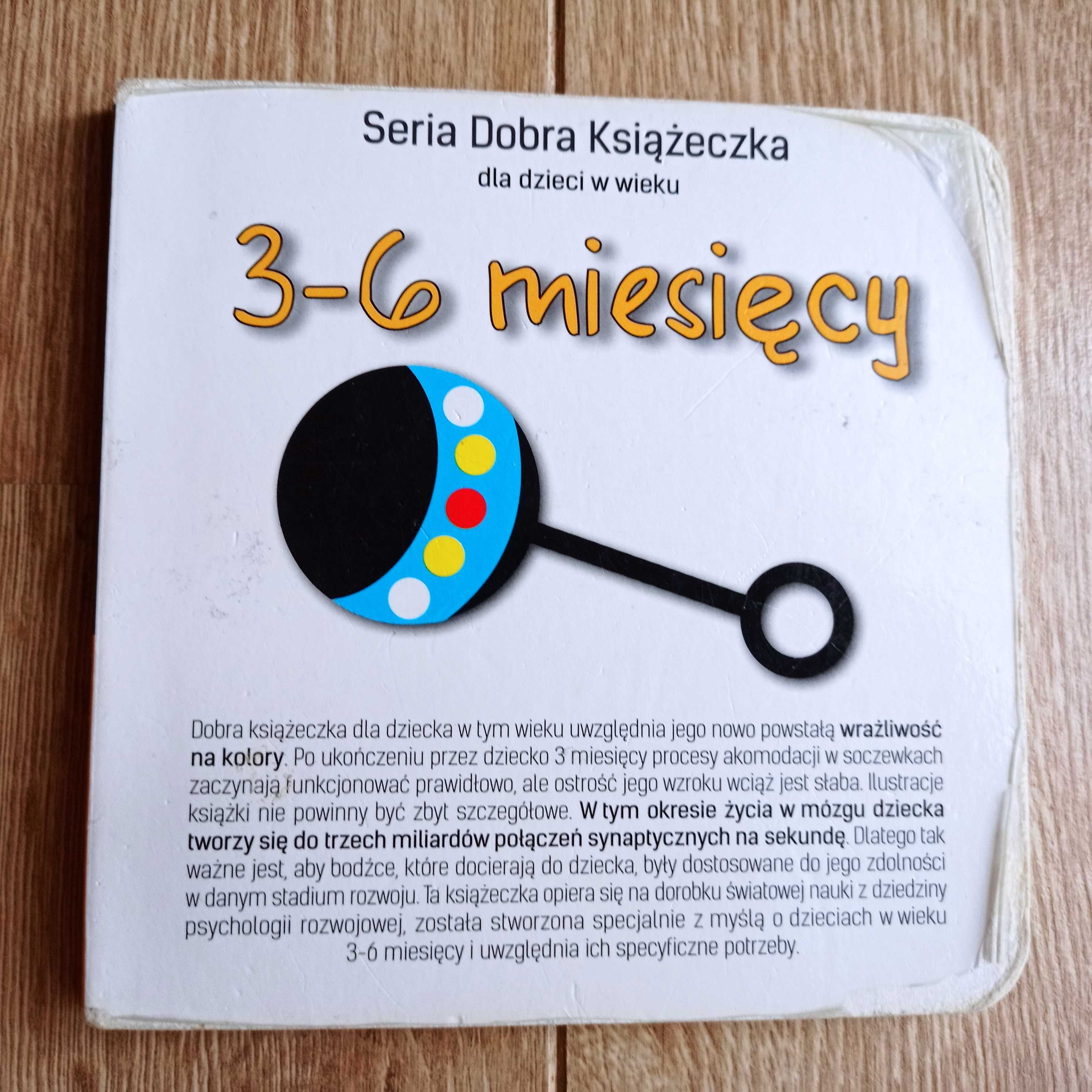 seria Dobra książeczka dla dzieci w wieku 3-6 miesięcy Kartonowa