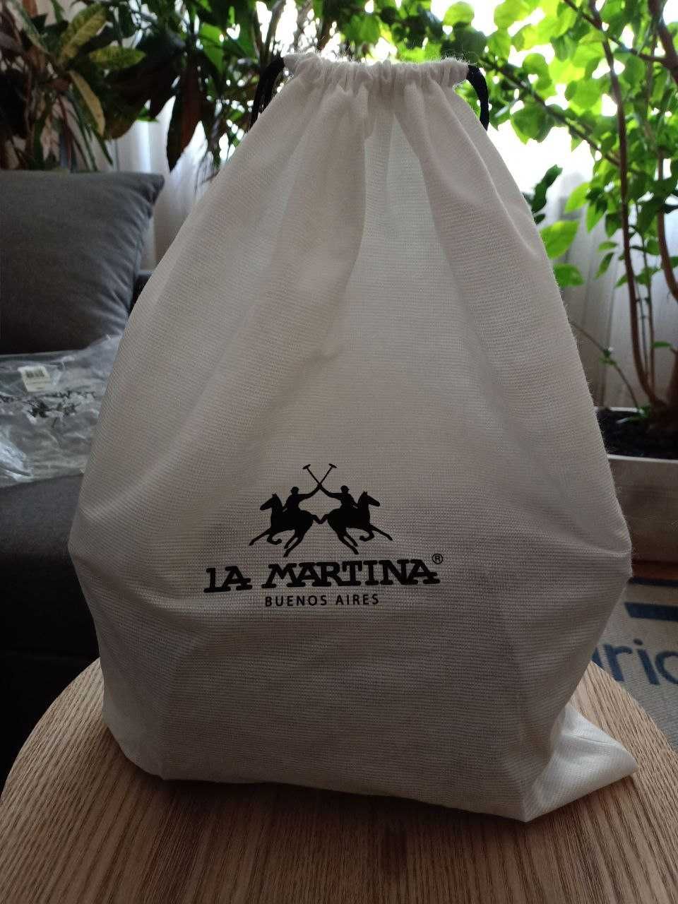 Женская сумка из натуральной кожи Lа Martina с логотипом