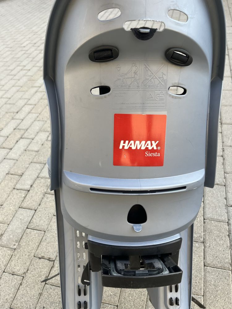 Fotelik rowerowy dla dziecka Hamax Siesta