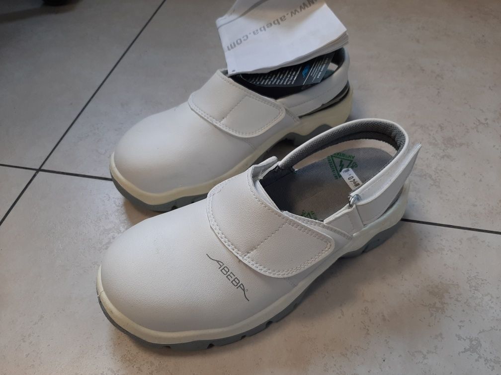Buty robocze ochronne Abeba Amicro białe roz 40