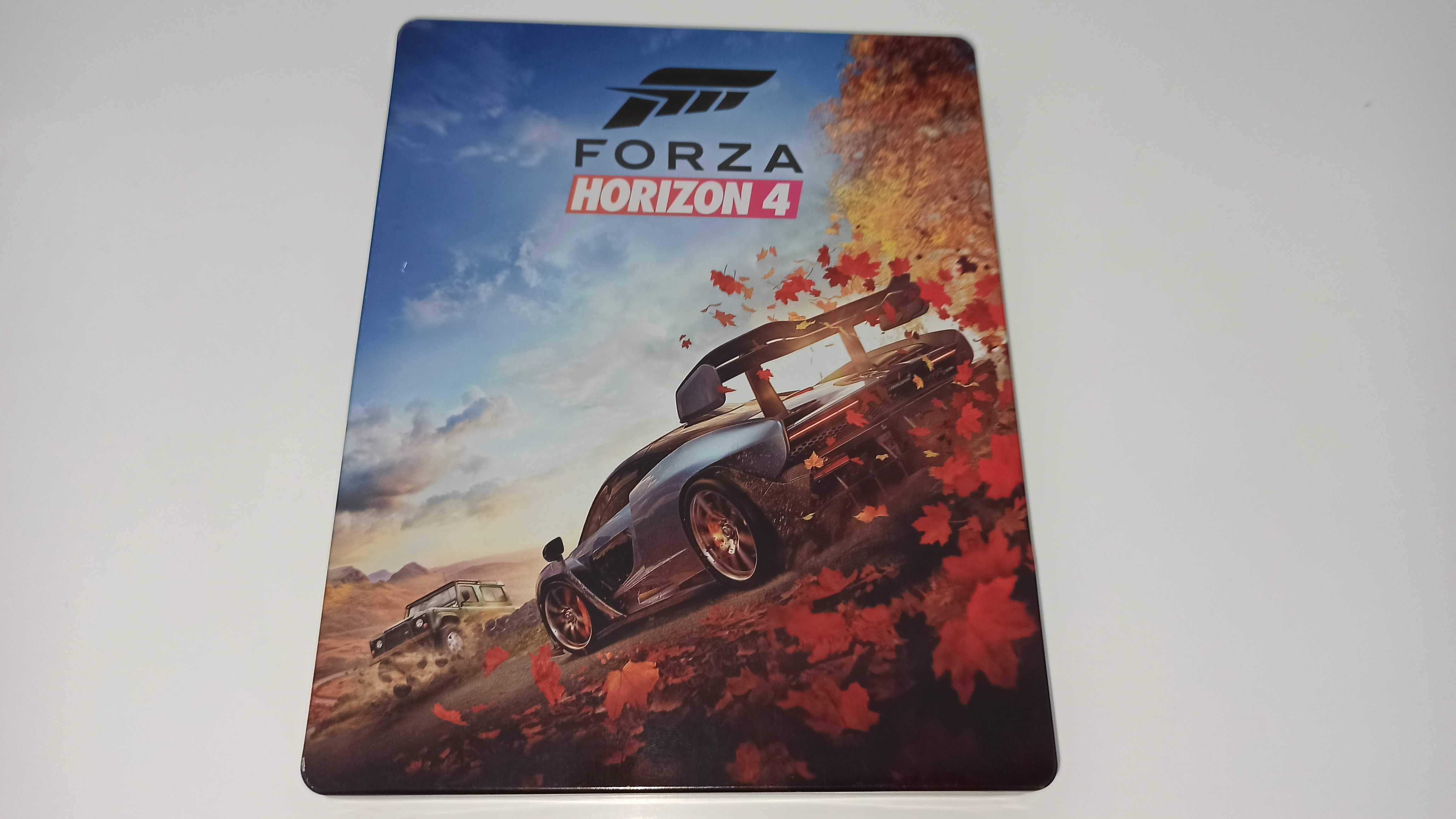 xbox one FORZA HORIZON 4 STEELBOOK edycja PL po polsku, na płycie!