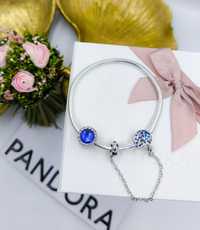 Bransoletka do charms Pandora łańcuszek stoper s925