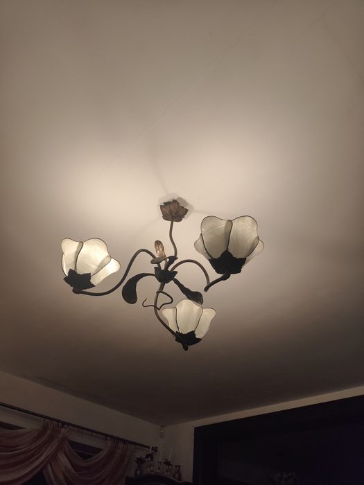 Żyrandol 3 ramienny Tiffany