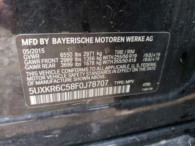 2015 BMW X5 Xdrive50I