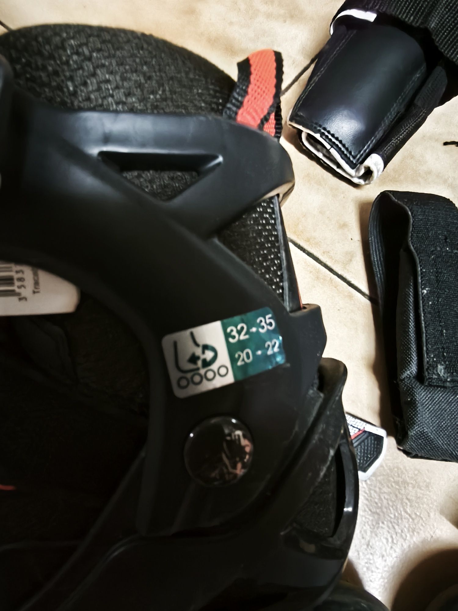 Patins em linha criança e protectores