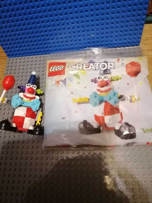 лего Lego клоун собирать с лего запчастей