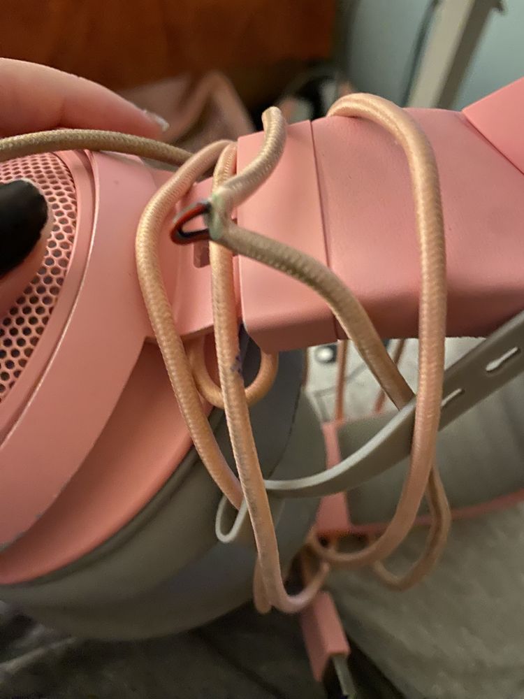Fones Headset Razer Kraken Kitty Edition - Rosa