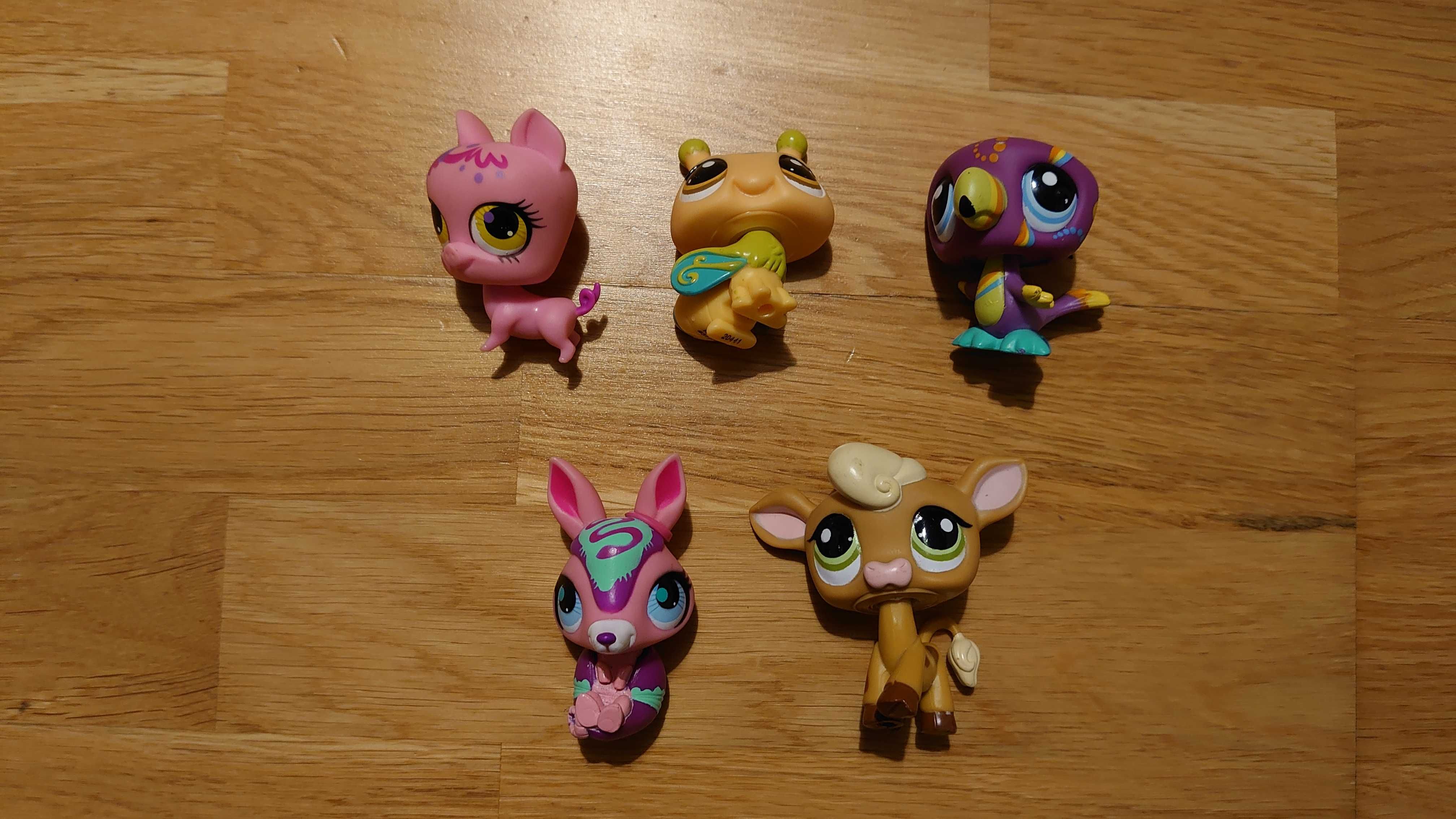 Zestaw oryginalnych figurek Hasbro Littlest Pet Shop