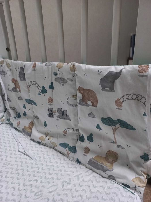 Бортики в ліжечко Oh My Kids "Zoo"