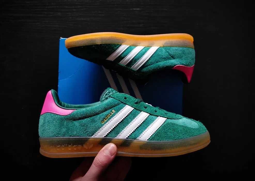 Adidas Gazelle Indoor - Collegiate Green r. 39 1/3 SNEAKERS