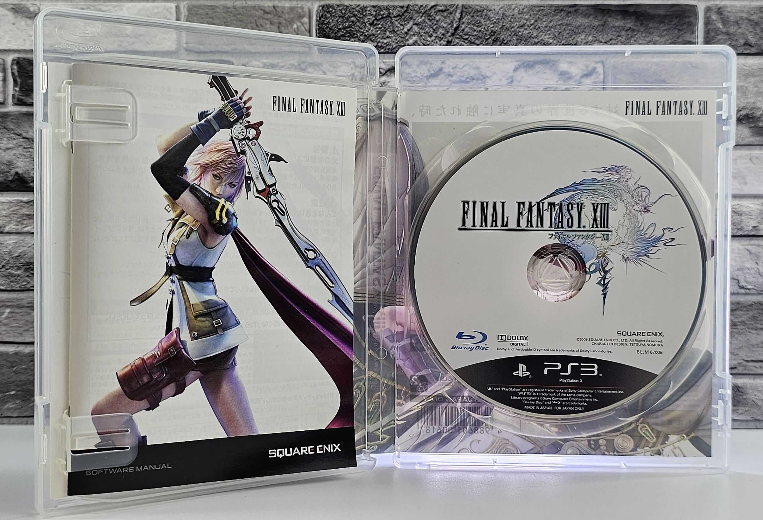 Final Fantasy XIII FF13 FFXIII Playstation 3 PS3