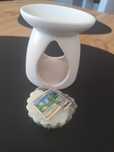 Wosk yankee candle clean cotton + kominek
