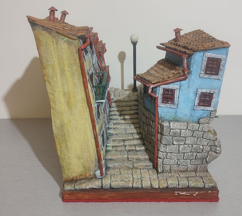 Maquete artística Zona Histórica Porto