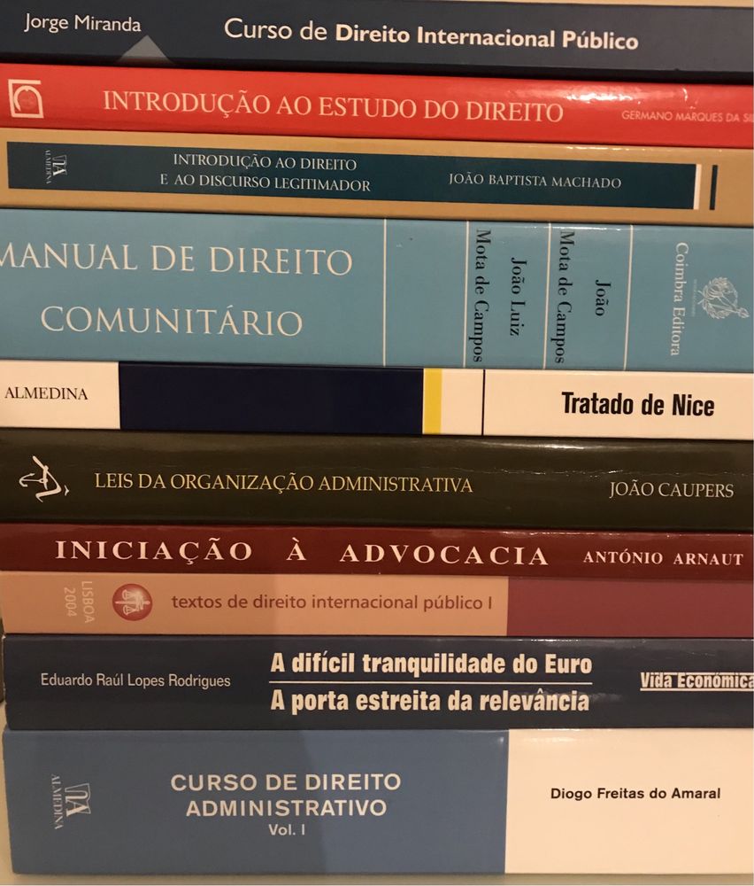 Livros de Direito, Política e Economia